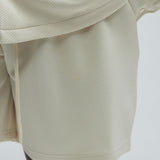 Shorts Kina Textured - Hueso