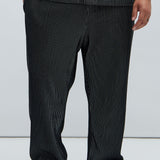 Pantalones rectos Klarence - Negro/Combinación