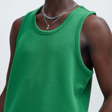 Camiseta De Tirantes Kina Textured - Verde