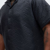 Camisa Java Quilted Nylon - Negro