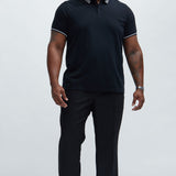 Camisa Polo Wilson Short Sleeve - Negro