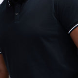 Camisa Polo Wilson Short Sleeve - Negro