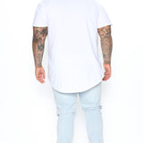 Pantalón De Mezclilla Jasper Skinny Vintage Ripped Knee - Deslavado Ligero
