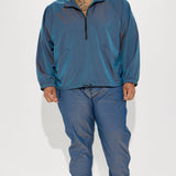 Chaleco Stormy Iridescent Nylon - Azul