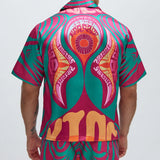 Camisa Eyes On Medusa - Fucsia/Combo