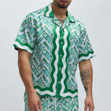 Camisa Emperor - Verde/Combinado
