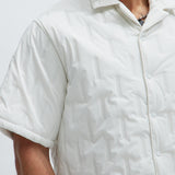 Camisa Kona Quilted Nylon - Blanco