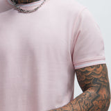Camisa De Manga Corta Jaxon - Rosa