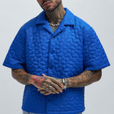 Camisa Acolchada Attucks de Nylon - Azul