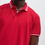 Camisa Polo Wilson Short Sleeve - Rojo