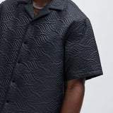 Camisa Java Quilted Nylon - Negro