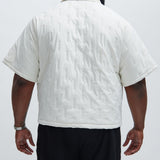 Camisa Kona Quilted Nylon - Blanco