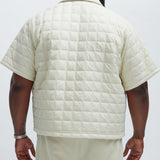 Camisa de nylon acolchada Othello - Blanco roto
