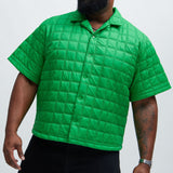 Camisa Othello Quilted Nylon - Verde