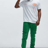 Camisa De Manga Corta New Beginnings Lotus - Blanco