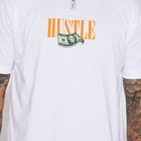 Camisa De Manga Corta Can't Stop The Hustle - Blanco
