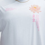 Camisa De Manga Corta New Beginnings Lotus - Blanco