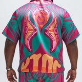 Camisa Eyes On Medusa - Fucsia/Combo