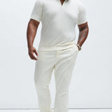 Camisa Polo Money Matters Short Sleeve - Hueso