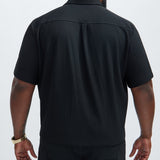 Camisa Show Up Short Sleeve Cuban - Negro