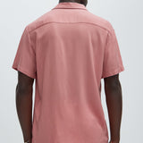 Camisa Top De Manga Corta Dawson - Color De Malva