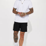 Camisa Polo Wilson Short Sleeve - Blanco