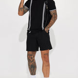 Camisa Polo Strikeout Short Sleeve - Negro