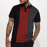 Camisa Polo Kingpin Short Sleeve - Negro/Combinado