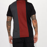 Camisa Polo Kingpin Short Sleeve - Negro/Combinado