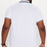 Camisa Polo Wilson Short Sleeve - Blanco