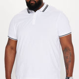Camisa Polo Wilson Short Sleeve - Blanco