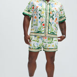 Camisa Deer Creek - Blanco/Combinado