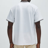 Camisa De Manga Corta Contrary - Blanco