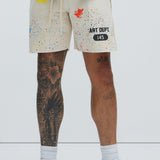 Shorts Art Dept Sweat - Bronceado