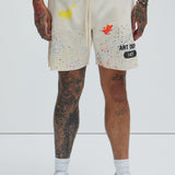 Shorts Art Dept Sweat - Bronceado