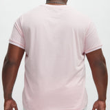 Camisa De Manga Corta Jaxon - Rosa