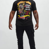 Camisa De Manga Corta Lil Wayne Real G's - Negro