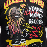 Camisa De Manga Corta Lil Wayne Real G's - Negro
