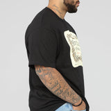 Camiseta Hennything Is Possible Short Sleeve Crew - Negro