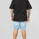 Camiseta Hennything Is Possible Short Sleeve Crew - Negro