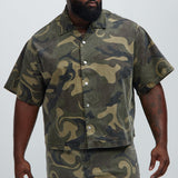 Camisa Won't Do Camo - Camuflaje