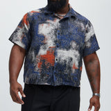 Camisa Galaxy Tapestry - Azul/Combinado
