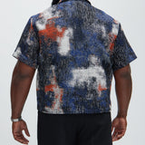 Camisa Galaxy Tapestry - Azul/Combinado