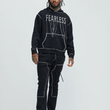 Sudadera Tyson Stitch - Negro
