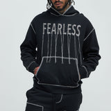 Sudadera Tyson Stitch - Negro