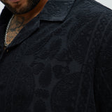 Camisa Link Textured - Negro