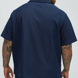 Camisa Polo Turner Short Sleeve - Azul Marino