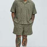 Camisa Link Textured - Oliva