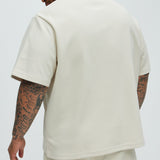 Camisa Polo Turner Short Sleeve - Crema