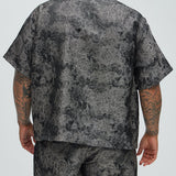 Camisa Harrison Jacquard - Carbón